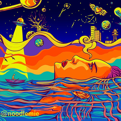Chromadepth illustration