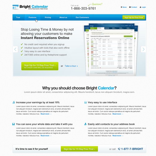 BrightCalendar Needs a Stunning, Clean, Professional Design