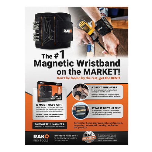 Flyer for innovative tool product